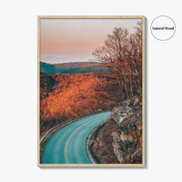 Blue Ridge Parkway Fine Art Photo Print, Afton Virginia, Shenandoah National Park Poster