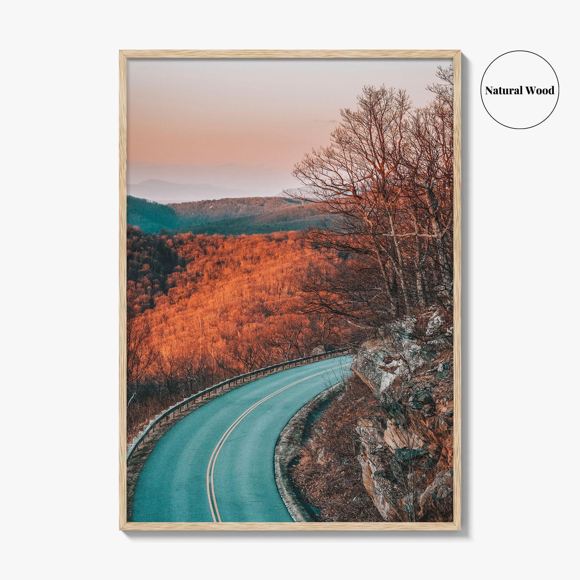 Blue Ridge Parkway Fine Art Photo Print, Afton Virginia, Shenandoah National Park Poster
