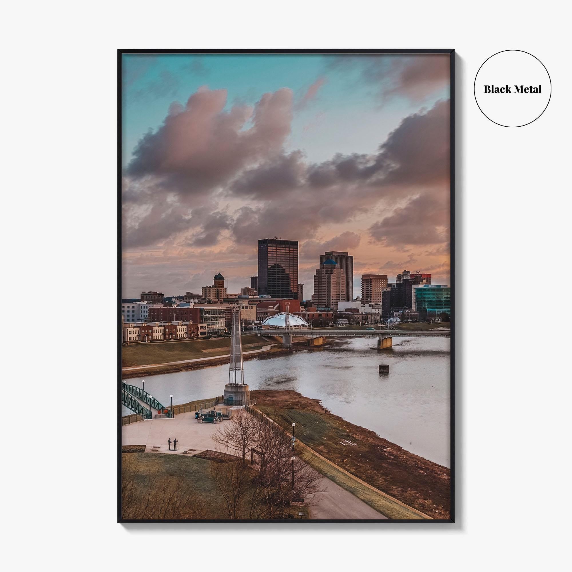 Dayton Fine Art Photo Print, Ohio, Great Miami River Poster
