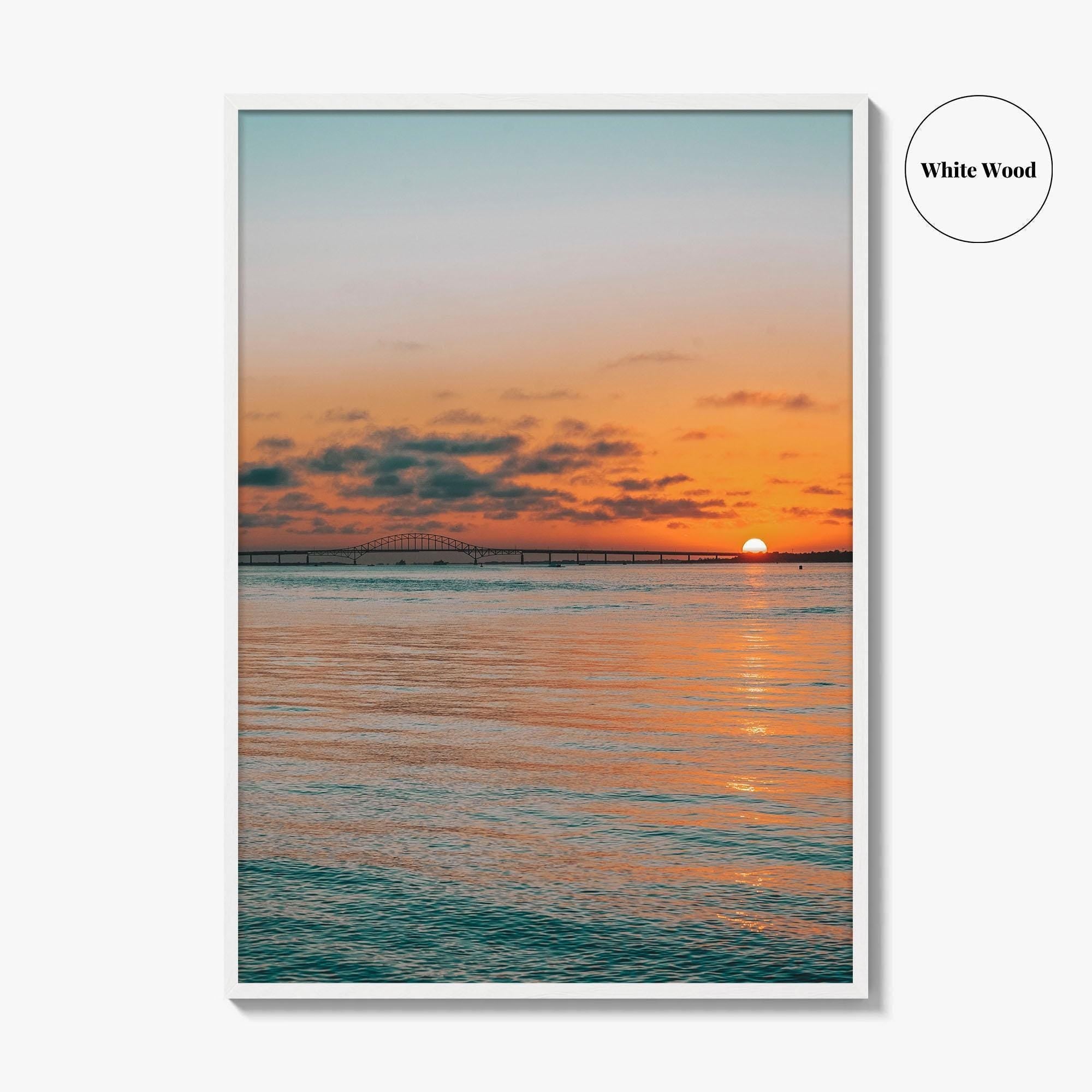 Fire Island Fine Art Photo Print, Robert Moses Causeway, New York Wall Art