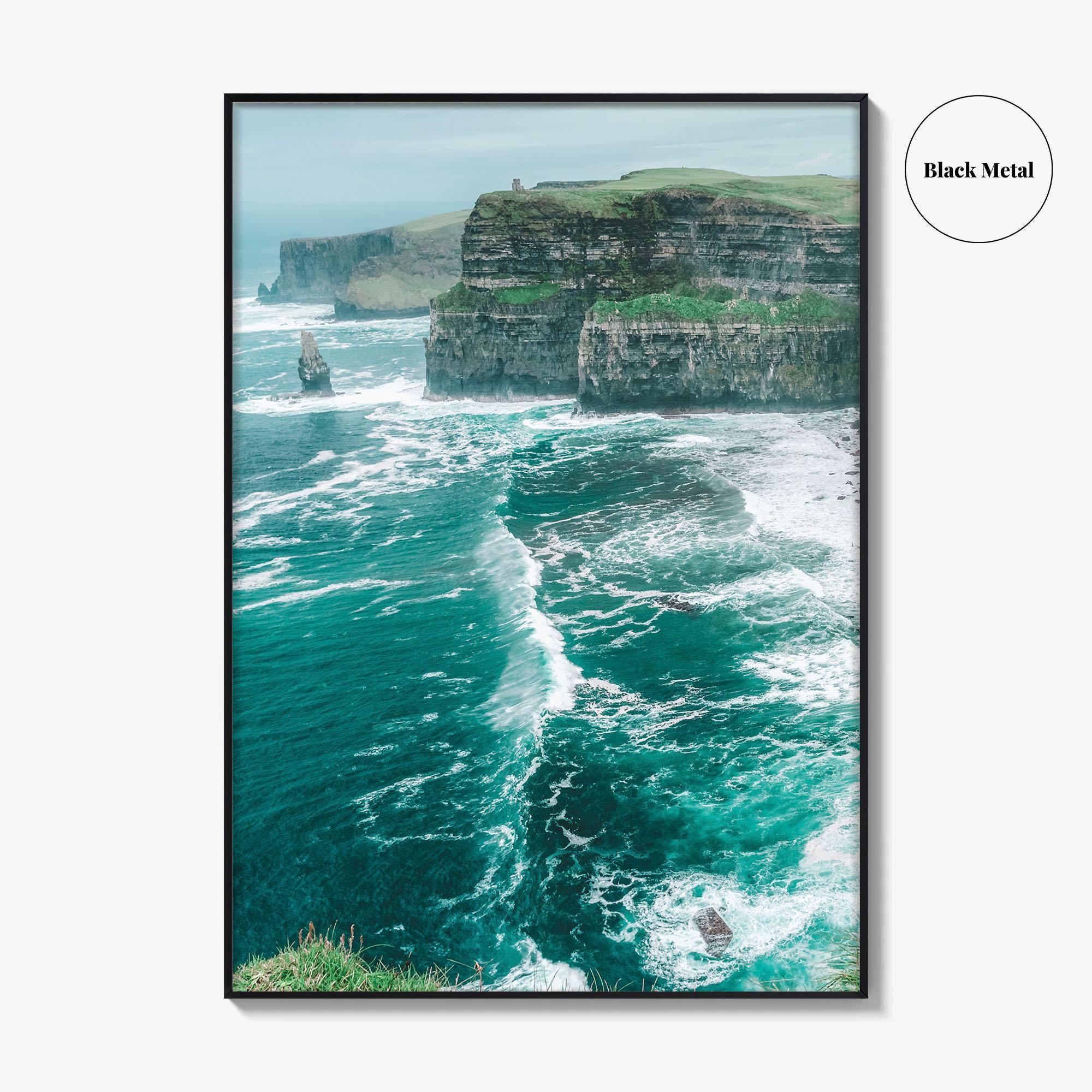 Cliffs of Moher Fine Art Photo Print, County Clare Ireland, Wild Atlantic Way Poster