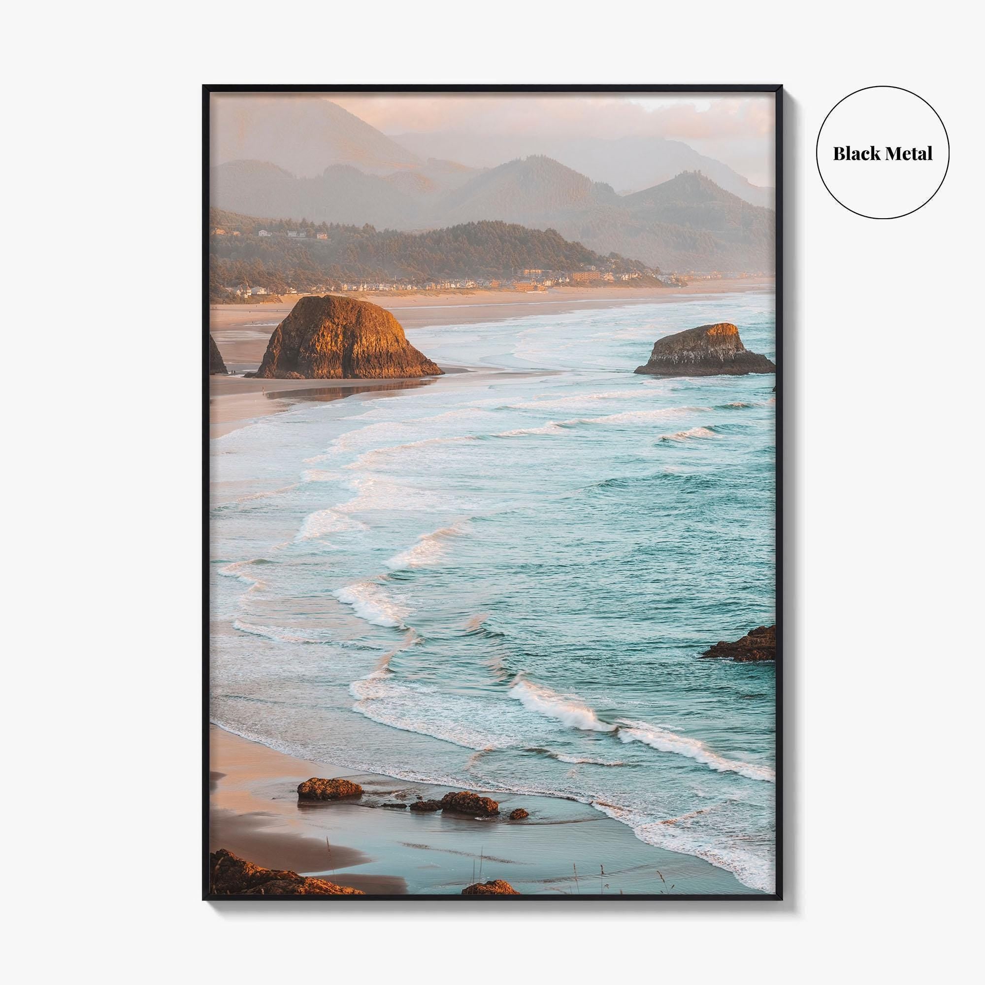 Cannon Beach Fine Art Photo Print, Oregon Coast, Haystack Rock, Sea Stacks, Wall Decor
