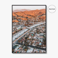 Burbank Fine Art Photo Print, Los Angeles, San Fernando Valley, California Poster, Verdugo Mountains