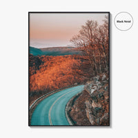 Blue Ridge Parkway Fine Art Photo Print, Afton Virginia, Shenandoah National Park Poster