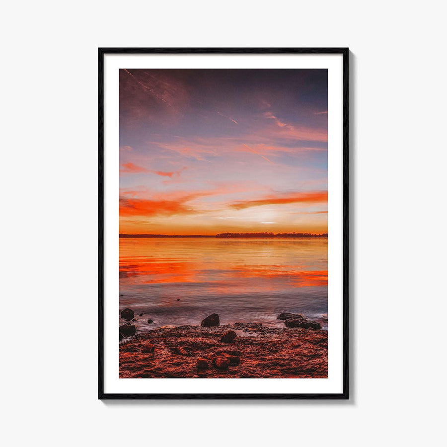 Norman Fine Art Photo Print, Lake Thunderbird, Oklahoma, USA, Wall Decor Poster