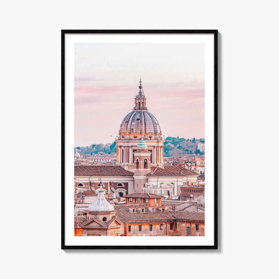 Rome Skyline Fine Art Photo Print, Italy Poster, Vatican City, St Peter's Square
