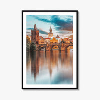 Prague Fine Art Photo Print, Charles Bridge, Czech Republic, Praha, Czechia, Photo Poster