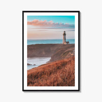 Newport Fine Art Photo Print, Yaquina Head Lighthouse, Oregon Coast Wall Poster, USA