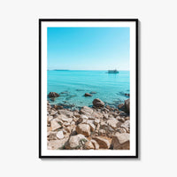 Timi Ama Beach Fine Art Photo Print, Villasimius Sardinia Italy Wall Poster