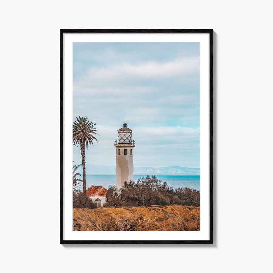 Santa Catalina Island Fine Art Photo Print, Lighthouse, California Coast, USA Poster