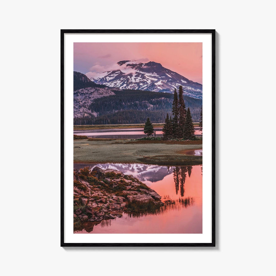 Sparks Lake Oregon Fine Art Photo Print, Bend, Cascades, USA Wall Decor Poster