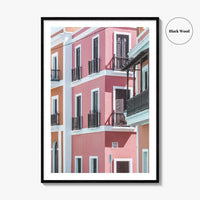 Old San Juan Fine Art Photo Print, Puerto Rico Wall Poster, Colonial Architecture