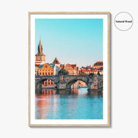 Prague Fine Art Photo Print, Praha, Charles Bridge, Old Town, Czech Republic Poster