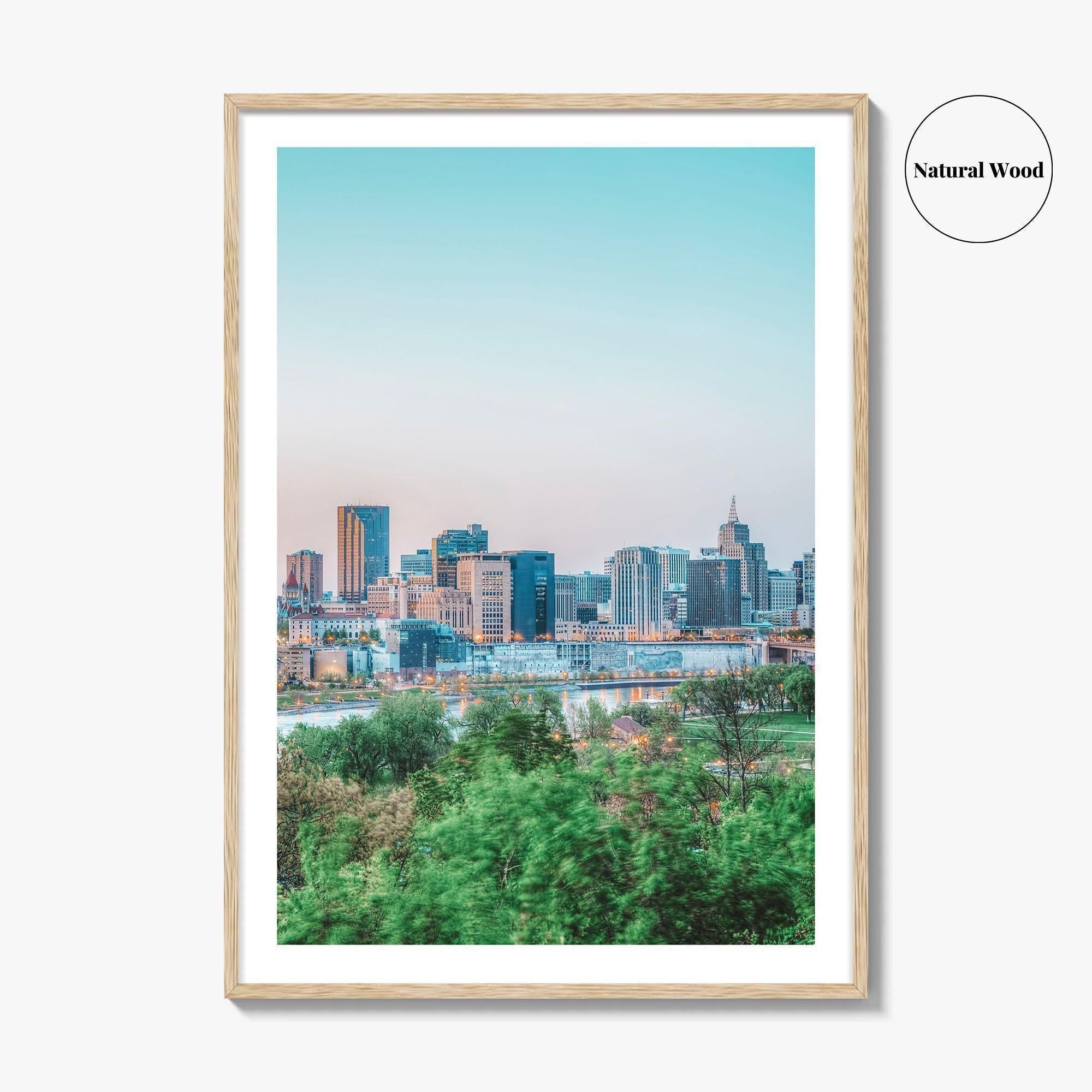 St Paul Fine Art Photo Print, Minnesota USA Wall Decor Poster