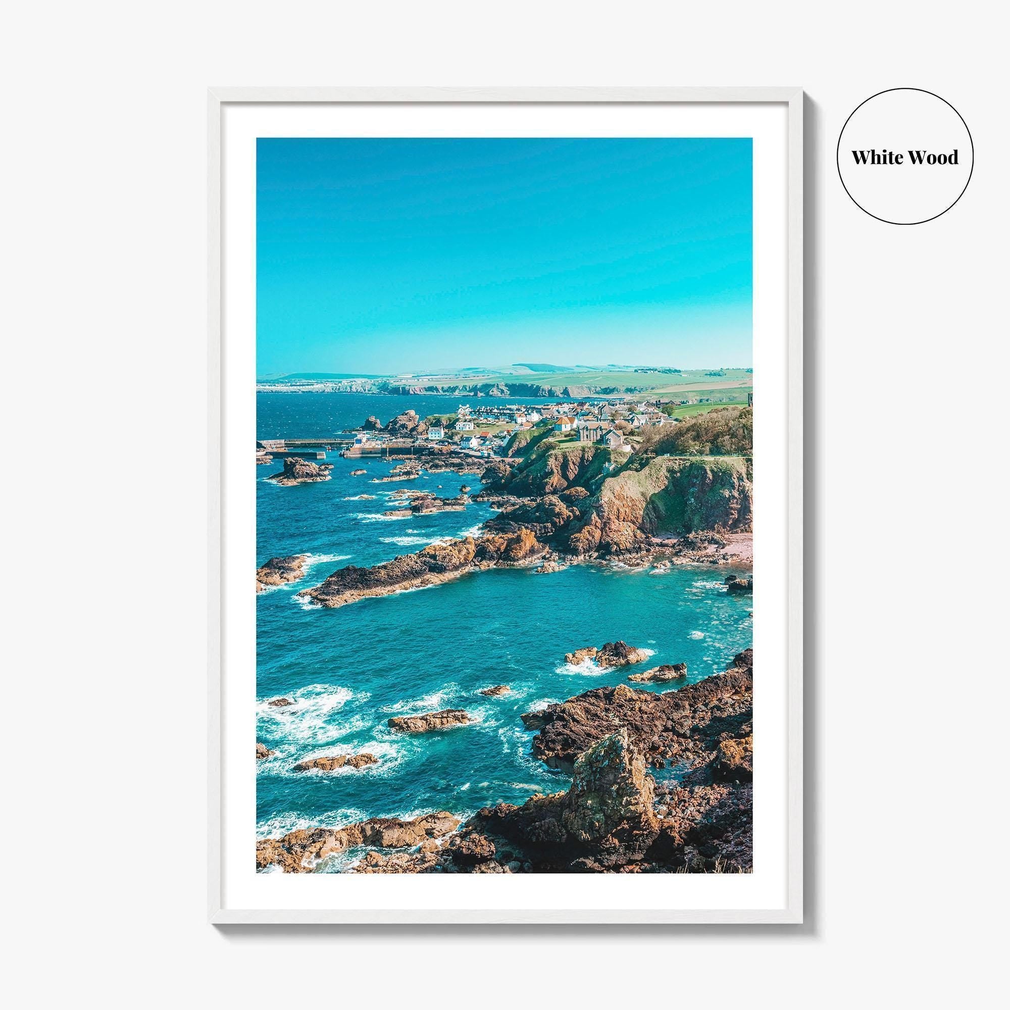 St Abbs Fine Art Photo Print, Starney Bay Nature Reserve, Berwickshire Scotland UK Poster