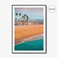 Newport Beach Fine Art Photo Print, Balboa Pier, Orange County CA Poster