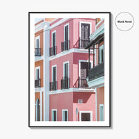 Old San Juan Fine Art Photo Print, Puerto Rico Wall Poster, Colonial Architecture