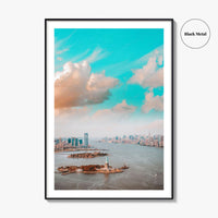 New Jersey Skyline Fine Art Photo Print, Jersey City, NYC, Liberty Poster