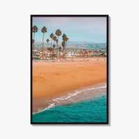 Newport Beach Fine Art Photo Print, Balboa Pier, Orange County CA Poster