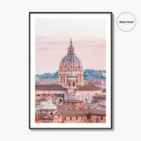 Rome Skyline Fine Art Photo Print, Italy Poster, Vatican City, St Peter's Square