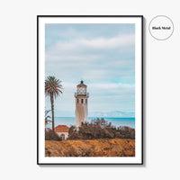 Santa Catalina Island Fine Art Photo Print, Lighthouse, California Coast, USA Poster