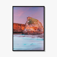 Santa Cruz Fine Art Photo Print, Shark Fin Cove, California Poster, USA Wall Decor