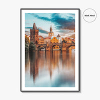 Prague Fine Art Photo Print, Charles Bridge, Czech Republic, Praha, Czechia, Photo Poster