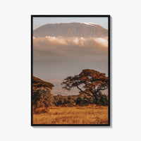 Mount Kilimanjaro Fine Art Photo Print, Amboseli National Park, Kenya, Wall Decor Poster