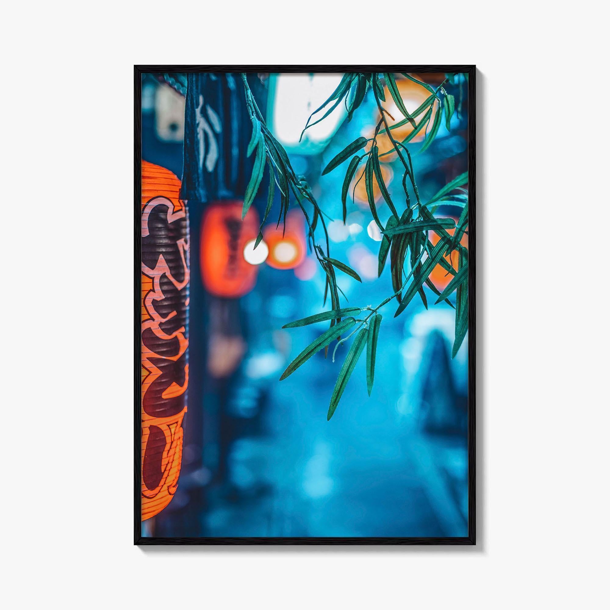 Tokyo Fine Art Photo Print, Japan Wall Poster, Yakitori Lantern Alley