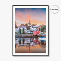 Portsmouth New Hampshire Fine Art Photo Print, New England Townscape Poster