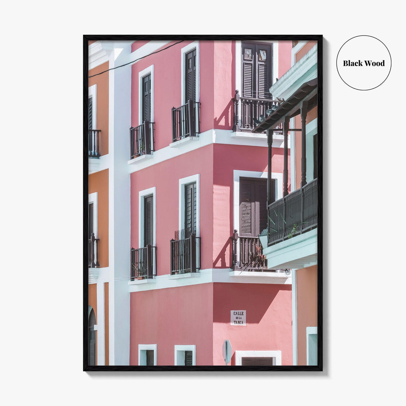 Old San Juan Fine Art Photo Print, Puerto Rico Wall Poster, Colonial Architecture