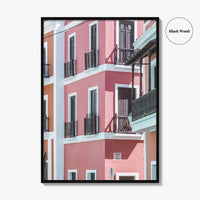 Old San Juan Fine Art Photo Print, Puerto Rico Wall Poster, Colonial Architecture