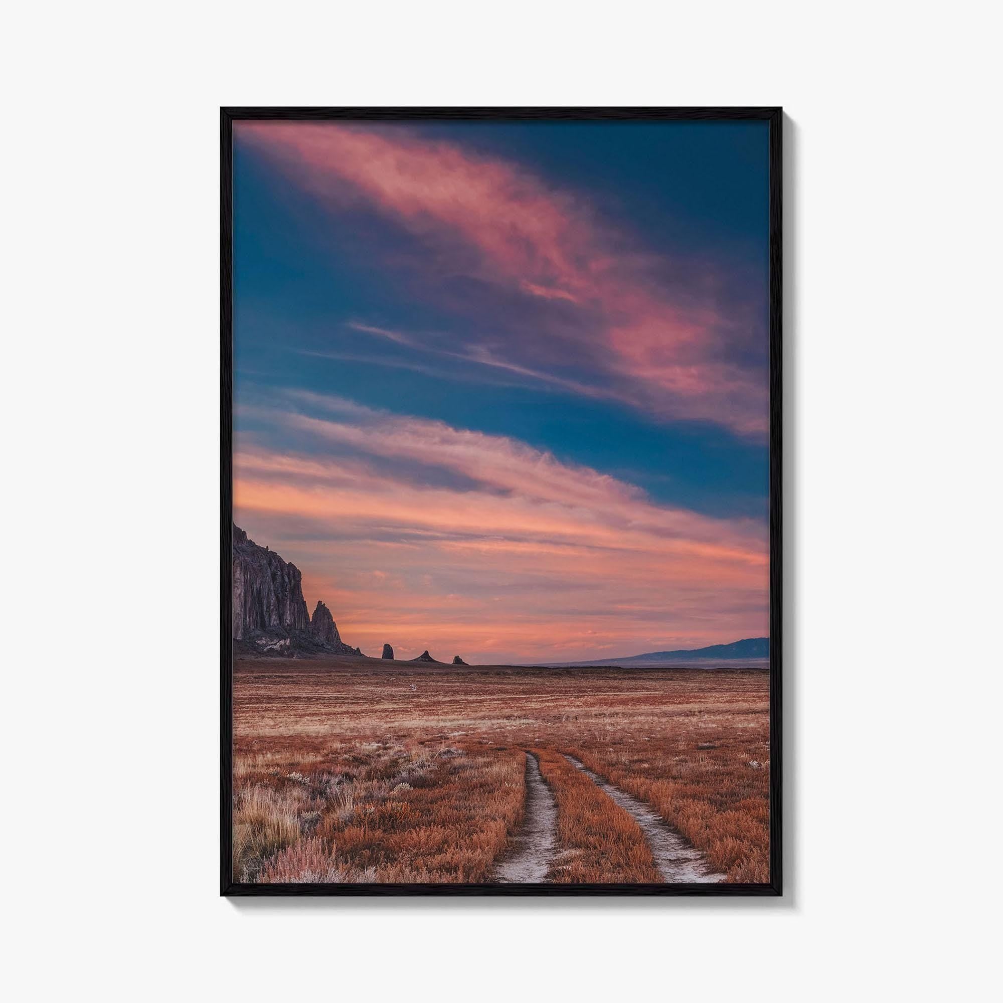 Shiprock Fine Art Photo Print, New Mexico, USA, Landscape Poster, Wall Decor