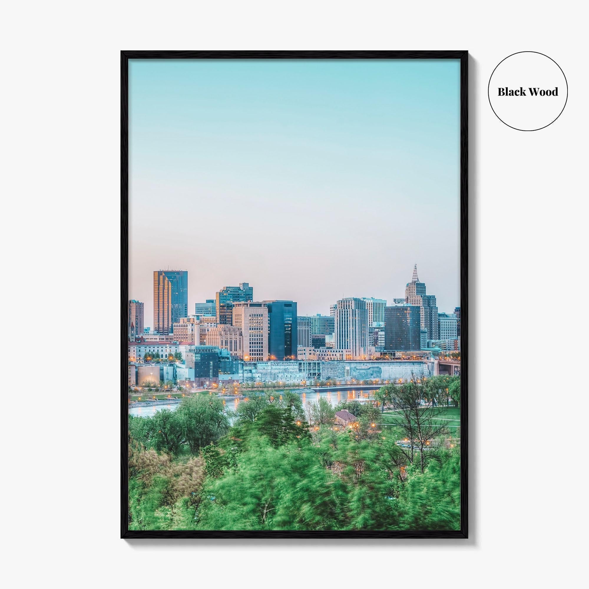 St Paul Fine Art Photo Print, Minnesota USA Wall Decor Poster