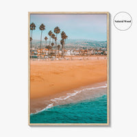 Newport Beach Fine Art Photo Print, Balboa Pier, Orange County CA Poster