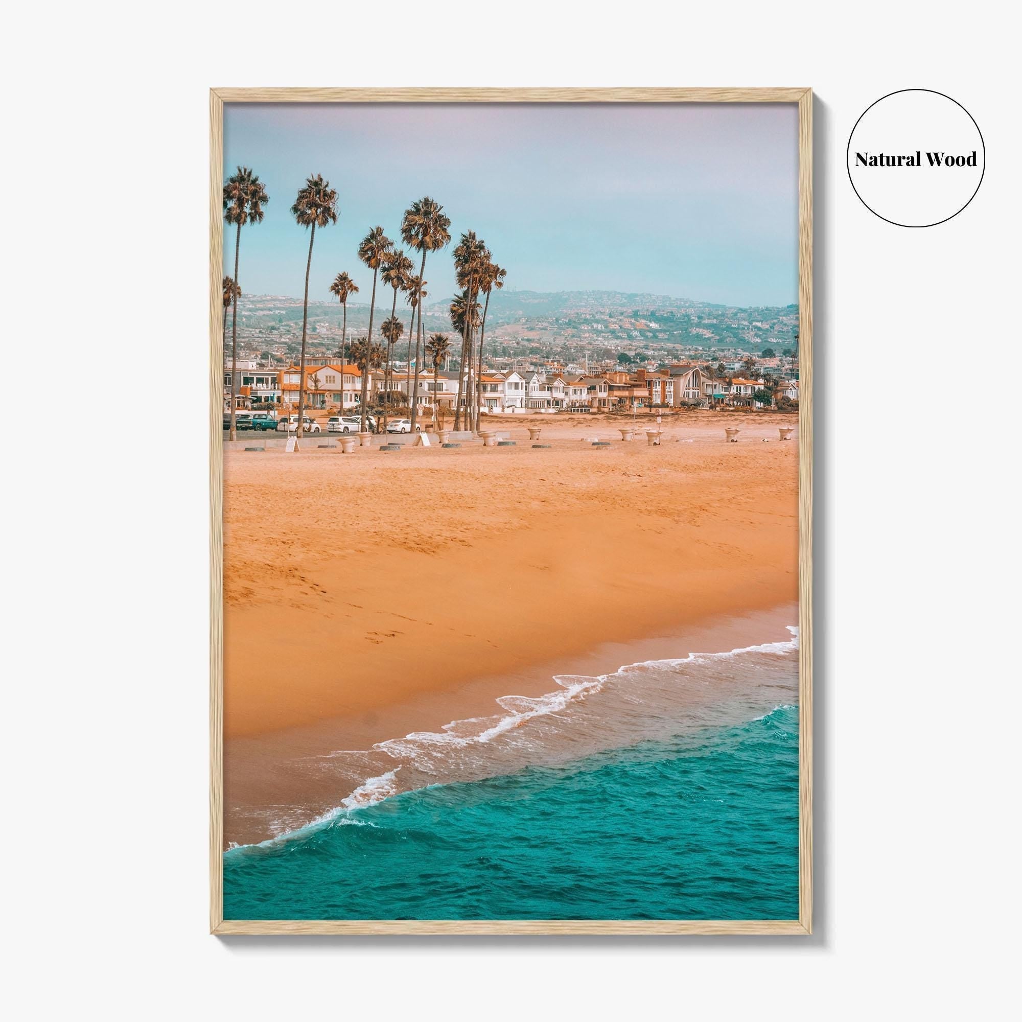 Newport Beach Fine Art Photo Print, Balboa Pier, Orange County CA Poster