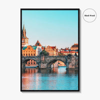 Prague Fine Art Photo Print, Praha, Charles Bridge, Old Town, Czech Republic Poster