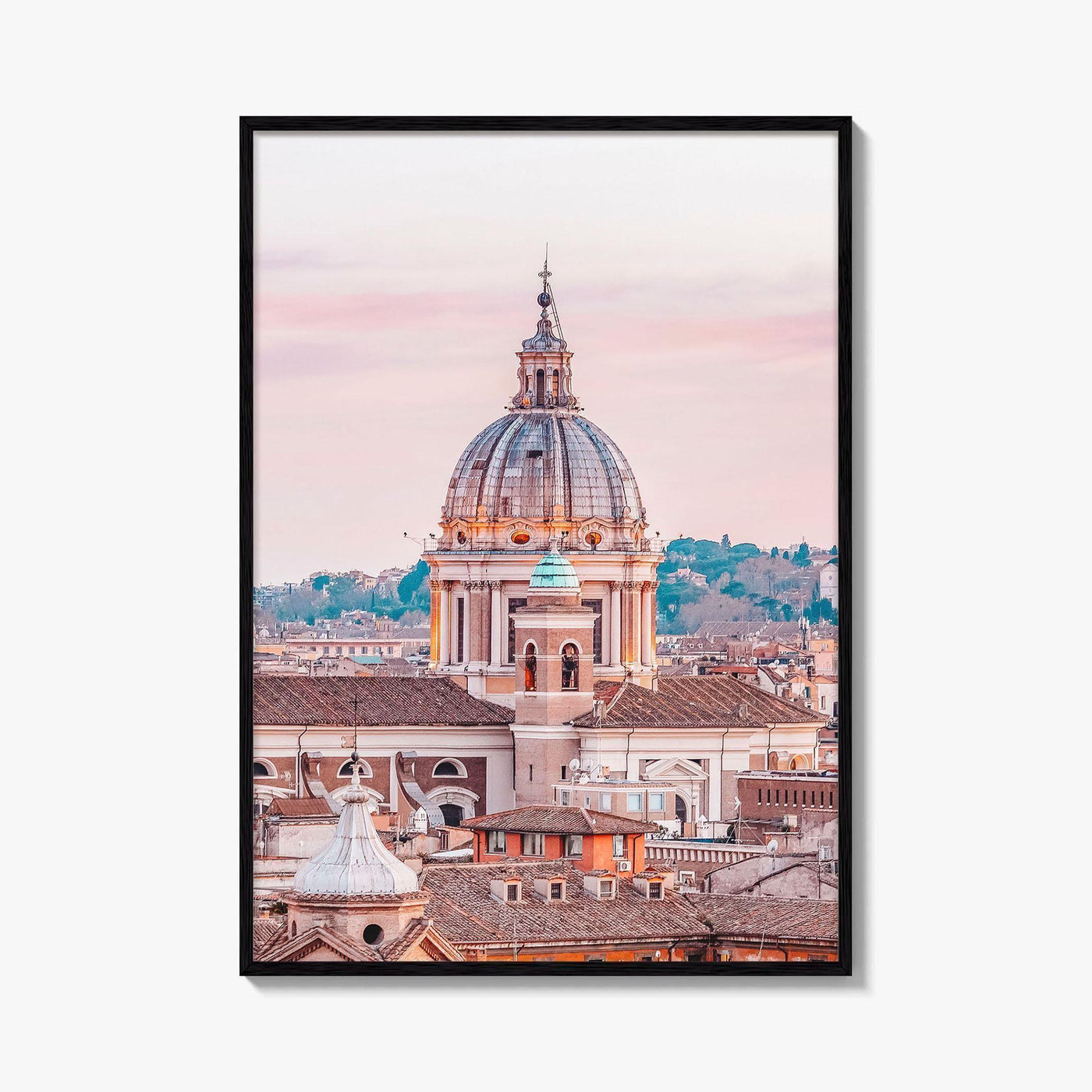 Rome Skyline Fine Art Photo Print, Italy Poster, Vatican City, St Peter's Square