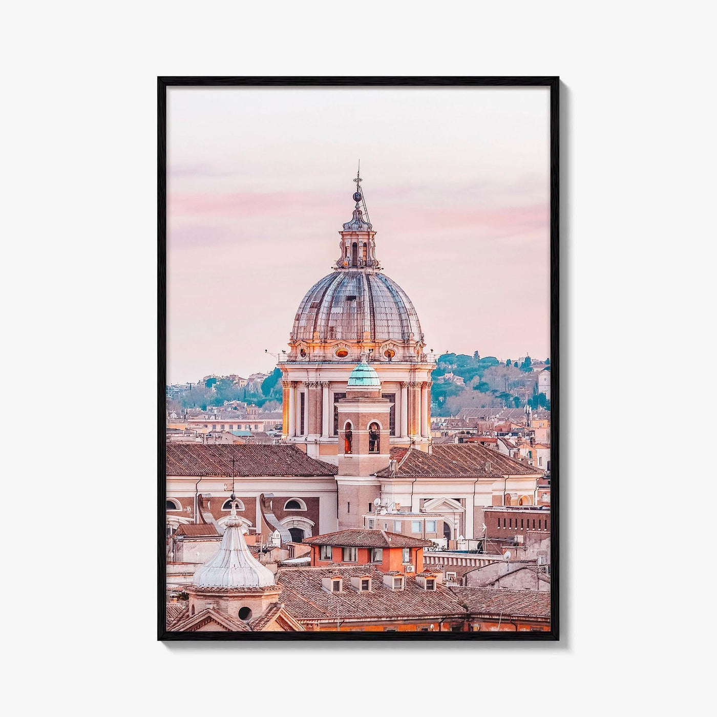 Rome Skyline Fine Art Photo Print, Italy Poster, Vatican City, St Peter's Square