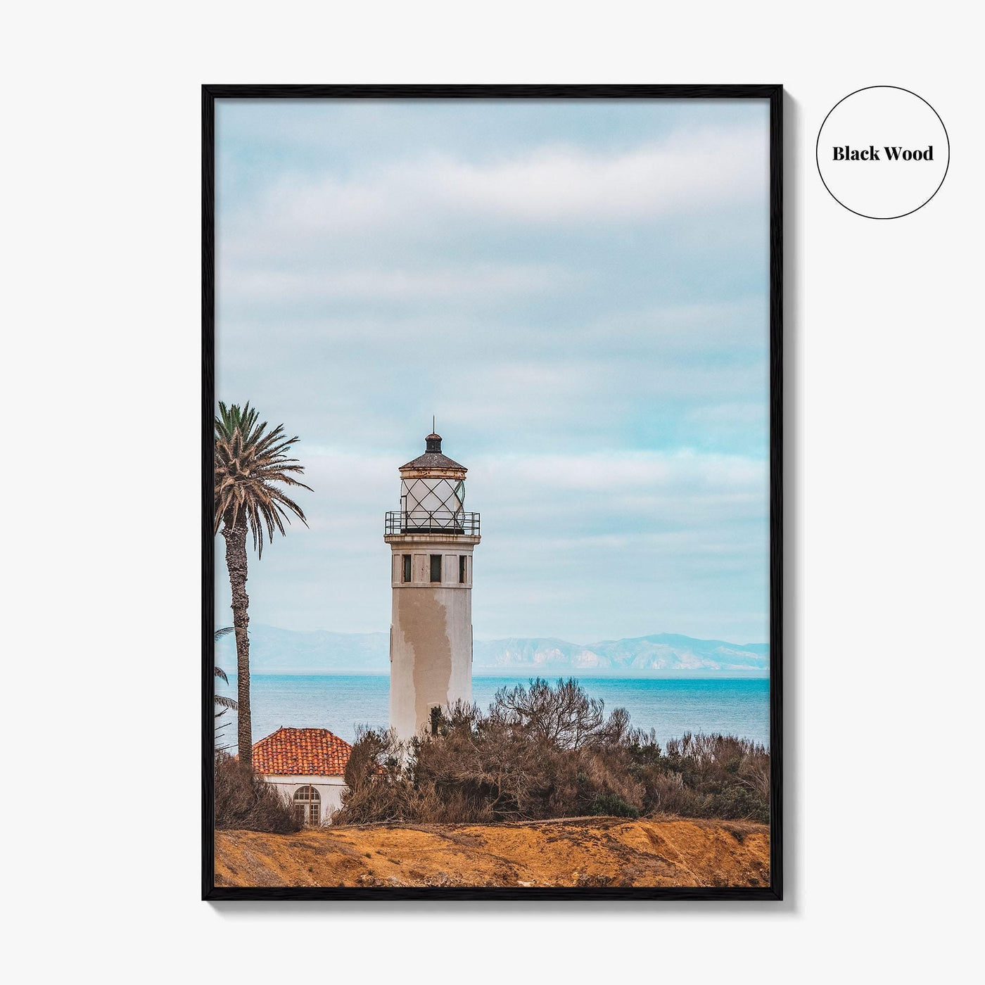 Santa Catalina Island Fine Art Photo Print, Lighthouse, California Coast, USA Poster