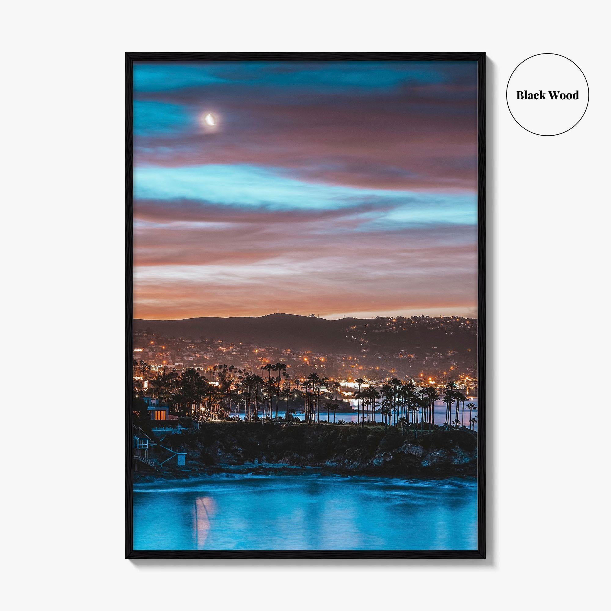 Orange County Fine Art Photo Print, California Coastal Beach Wall Decor Poster, SoCal USA