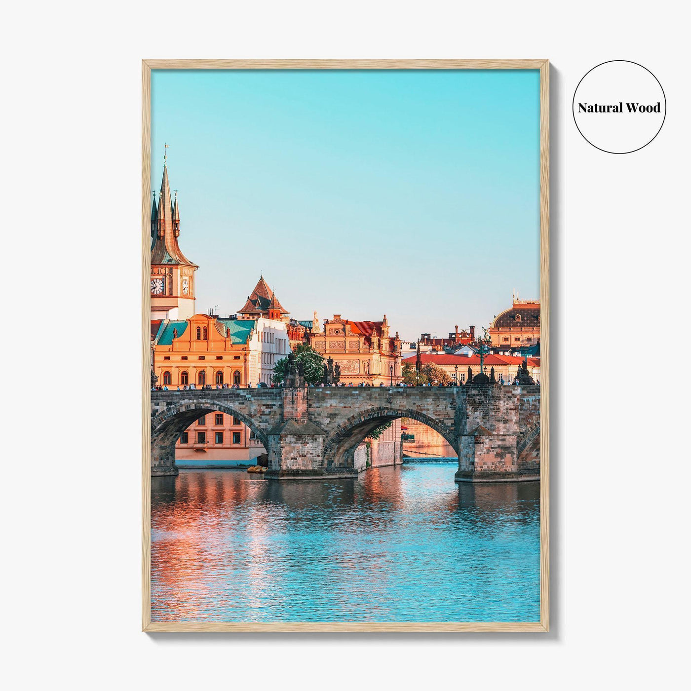 Prague Fine Art Photo Print, Praha, Charles Bridge, Old Town, Czech Republic Poster
