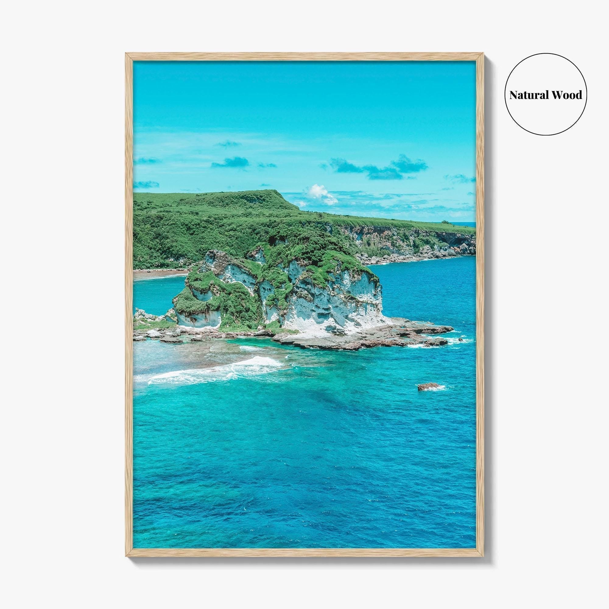 Saipan Fine Art Photo Print, Bird Island CNMI, Northern Mariana Islands, Wall Decor