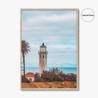 Santa Catalina Island Fine Art Photo Print, Lighthouse, California Coast, USA Poster