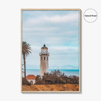 Santa Catalina Island Fine Art Photo Print, Lighthouse, California Coast, USA Poster