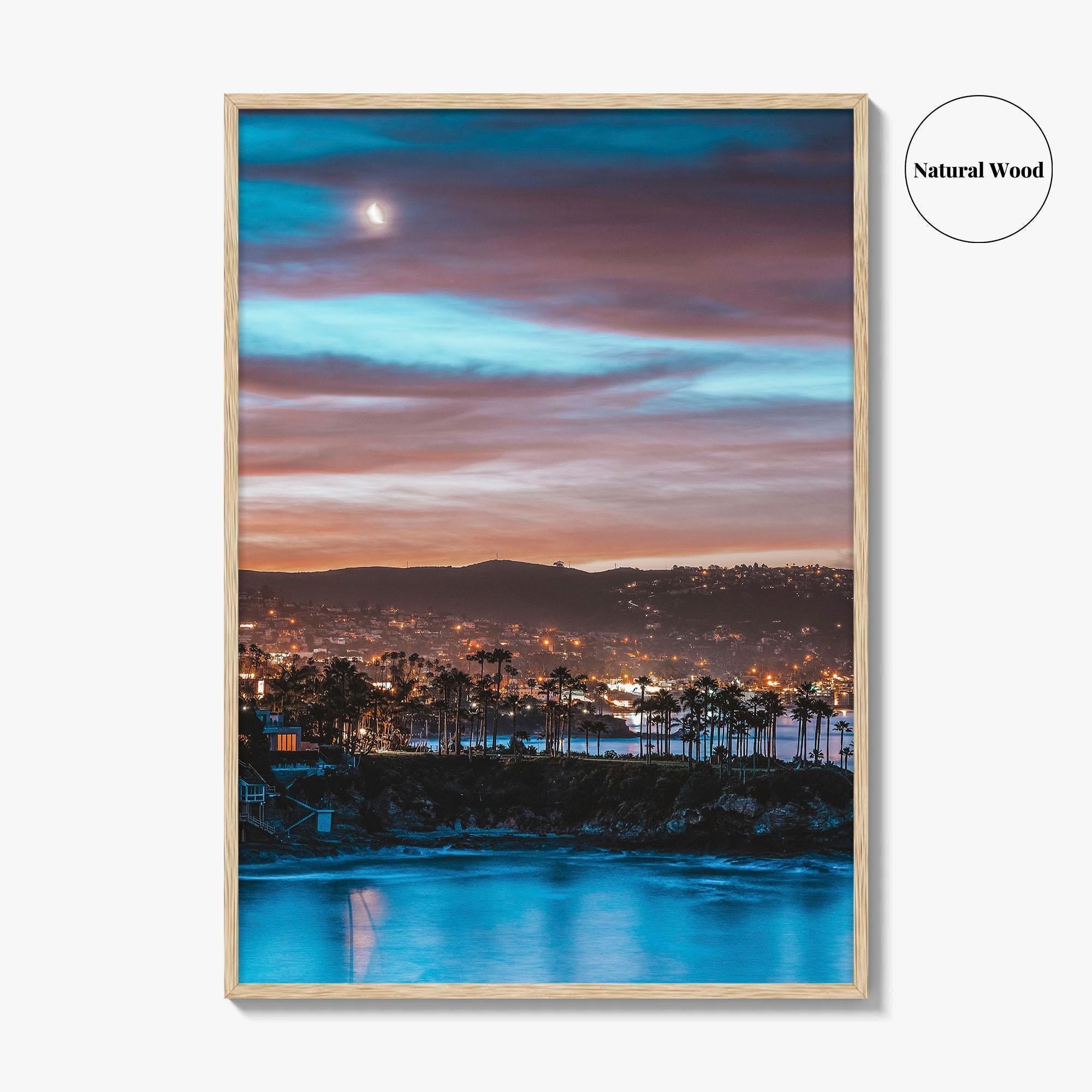 Orange County Fine Art Photo Print, California Coastal Beach Wall Decor Poster, SoCal USA