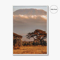 Mount Kilimanjaro Fine Art Photo Print, Amboseli National Park, Kenya, Wall Decor Poster