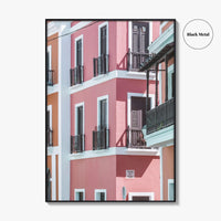 Old San Juan Fine Art Photo Print, Puerto Rico Wall Poster, Colonial Architecture