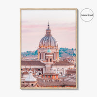 Rome Skyline Fine Art Photo Print, Italy Poster, Vatican City, St Peter's Square