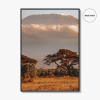 Mount Kilimanjaro Fine Art Photo Print, Amboseli National Park, Kenya, Wall Decor Poster